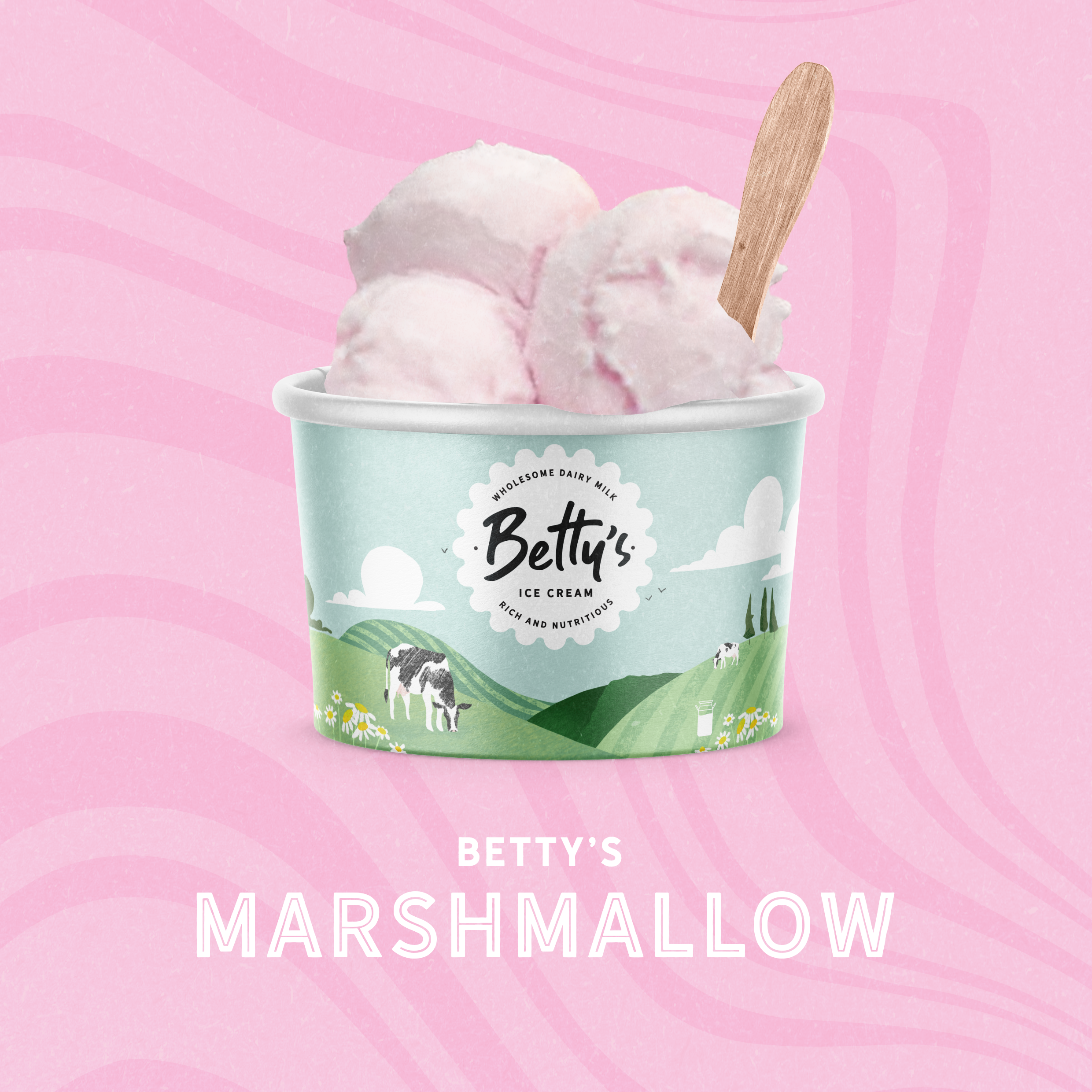 Betty's Marshmallow Ice Cream